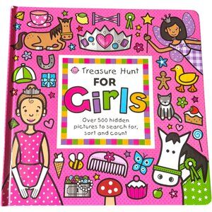 Treasure Hunt for Girls :‎ Over 500 Hidden Pictures to Search for,